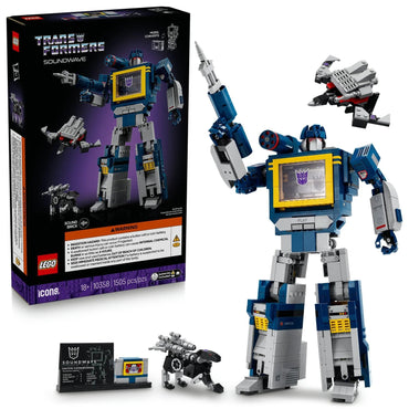 LEGO® Icons Transformers: Soundwave (10358)