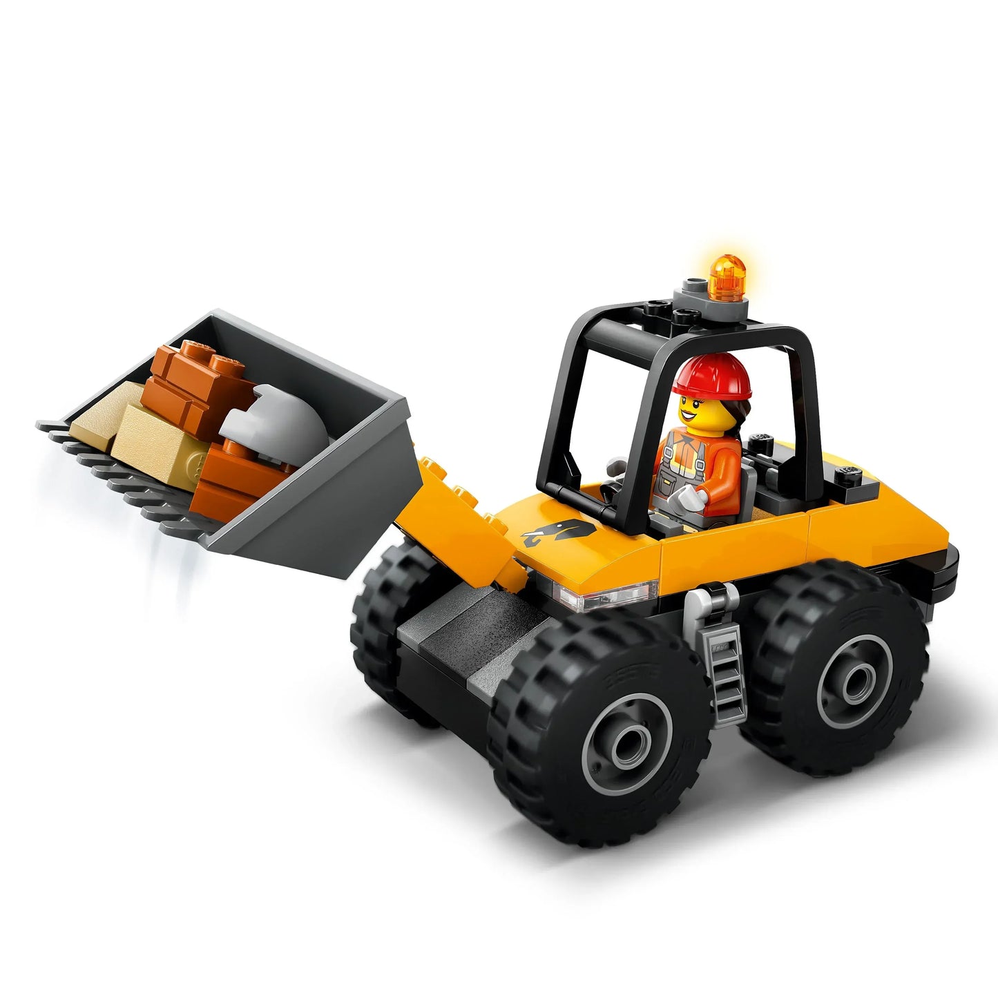 LEGO® City Yellow Construction Wheel Loader (60450)